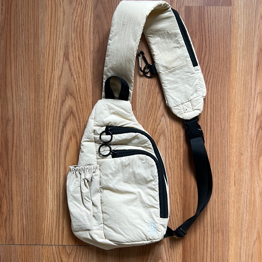 Renegade Sling Bag FP Movement by Free People Cream Crossbody Bag